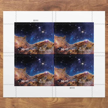 $9.85 Stamps 2024 Pillars of Creation-Astronomy Collection, High Value Postage
