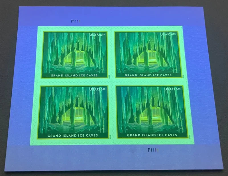 Priority Mail Express Stamps 2020 Grand Island Ice Caves-Nature Series, $26.35 Postage