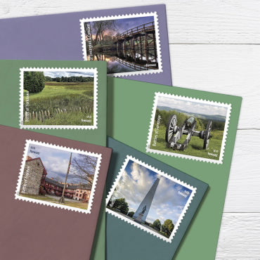 Forever Stamps 2025 Battlefields of the American Revolution-Commemorative Issue, First-Class Postage