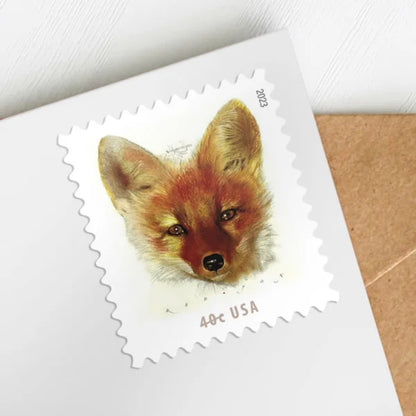 40¡é Stamps 2023 Red Fox-Wildlife Series, First-Class Rate