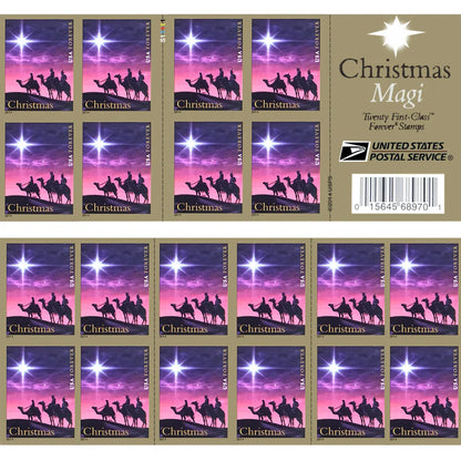Forever Stamps 2014 Christmas Magi-Holiday Celebration, First-Class Postage