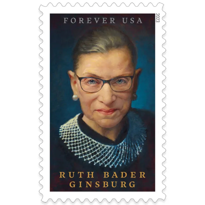 Forever Stamps 2023 Ruth Bader Ginsburg-Tribute Collection, First-Class Postage