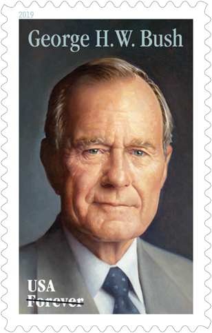 Forever Stamps 2019 George H. W. Bush-Commemorative Issue, First-Class Postage