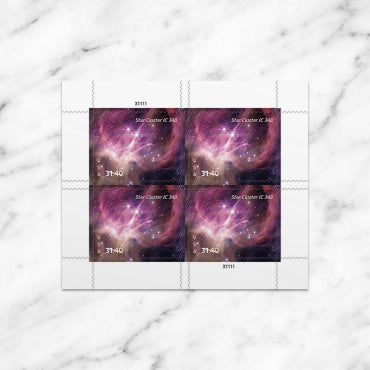 $31.40 Stamps 2025 Star Cluster IC 348-Astronomy Collection, First-Class Rate