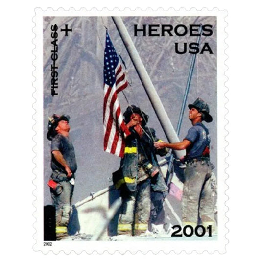 First-Class Stamps 2002 Heroes-Honor & Service, Postage