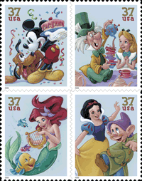 37¡é Stamps 2005 The Art of Disney-Celebration Series, Cultural Heritage, First-Class Rate