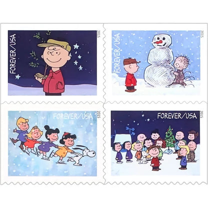 Forever Stamps 2015 A Charlie Brown Christmas-Holiday Celebration, First-Class Postage