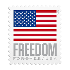 Forever Stamps 2023 U.S. Flag-Modern Patriotic Symbol, First-Class Postage