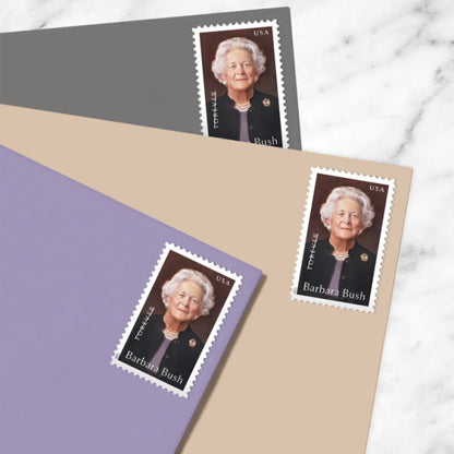 Forever Stamps 2025 Barbara Bush-Commemorative, First-Class Postage