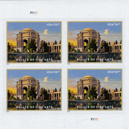 Priority Mail Express Stamps 2022 Palace of Fine Arts-Cultural Heritage, $26.95 Postage